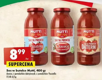 Biedronka Sos salsa z pomidorów pizzutello mutti oferta