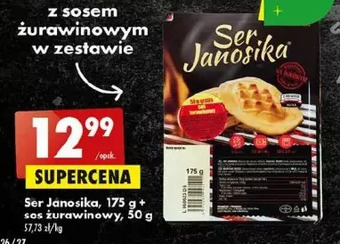 Biedronka Ser janosika milk trade oferta