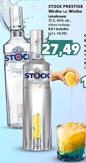 Kaufland Wódka stock prestige citron oferta