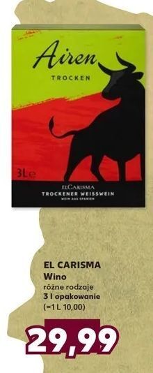 Kaufland Wino el carisma oferta