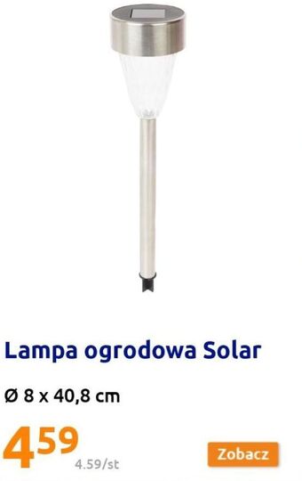 Action Lampa ogrodowa solar oferta