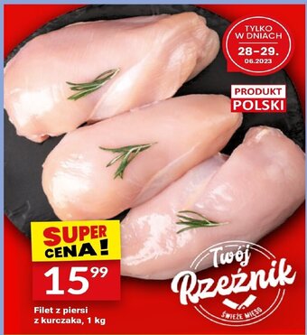 Twój Market Filet z piersi z kurczaka, 1 kg oferta