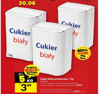 Twój Market Cukier biały paczkowany, 1 kg oferta