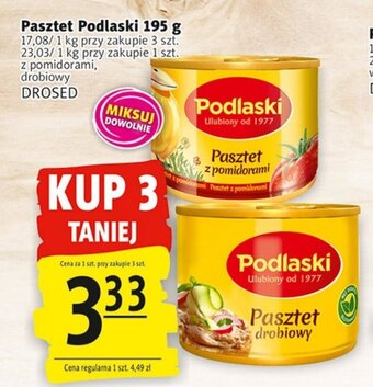 Prim Market DROSED Pasztet Podlaski 195 g oferta