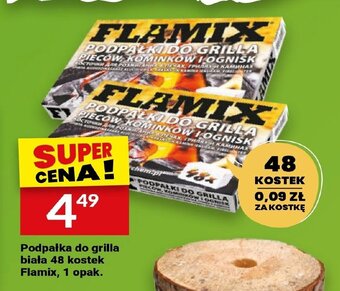 Twój Market Podpałka do grilla biała 48 kostek Flamix, 1 opak. oferta