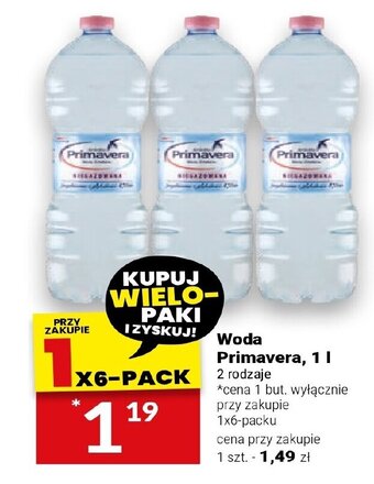 Twój Market Woda Primavera, 1l oferta