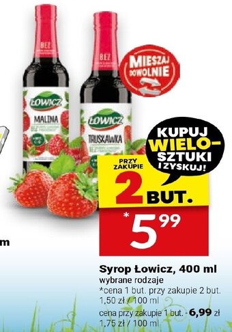 Twój Market Syrop Łowicz, 400 ml oferta