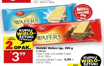 Twój Market Wafelki Wafers Iga, 300 g oferta