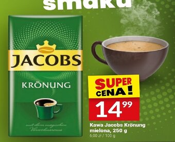 Twój Market Kawa Jacobs Krönung mielona, 250 g oferta