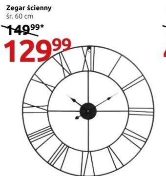 Black Red White Zegar ścienny oferta