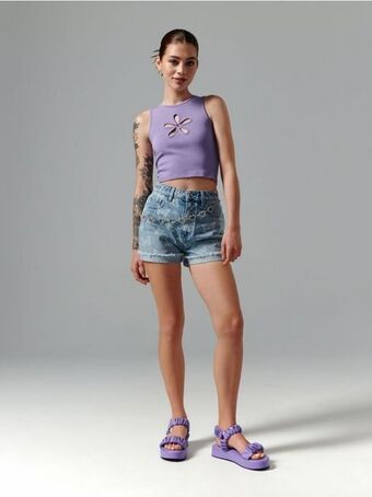 Sinsay Top w prążki oferta