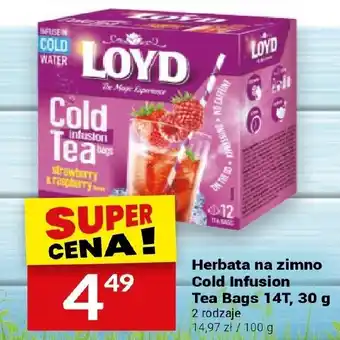 Twój Market Herbata na zimno Cold Infusion Tea Bags 14T, 30 g oferta