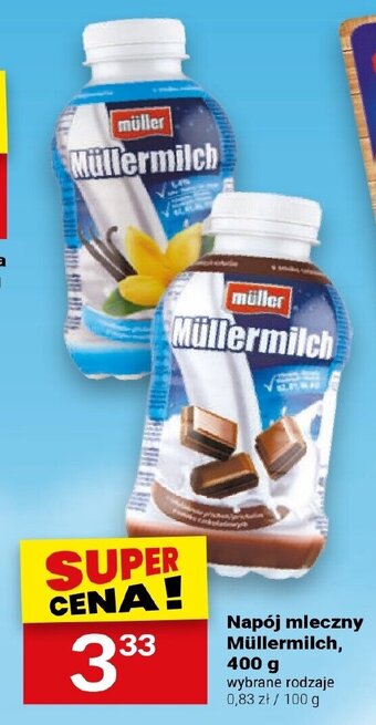 Twój Market Napój mleczny Müllermilch, 400 g oferta