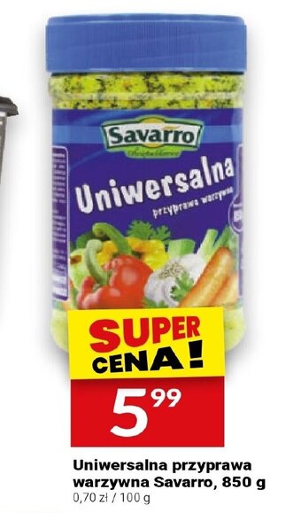 Twój Market Uniwersalna przyprawa warzywna Savarro, 850 g oferta