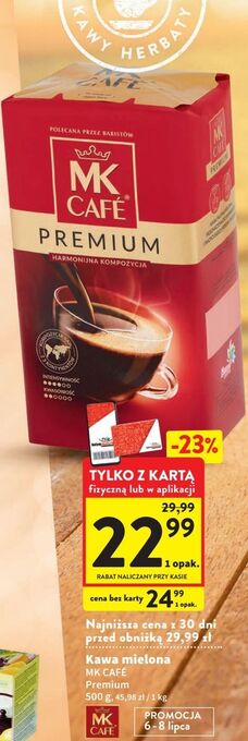 Intermarche Kawa mk cafe premium oferta