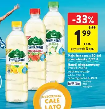 Intermarche Woda cytryna żywiec zdrój z nutą... oferta