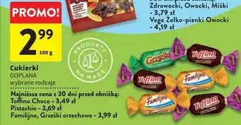 Intermarche Cukierki w czekoladzie grześki oferta