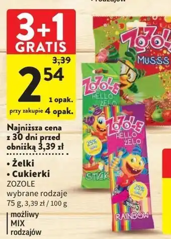 Intermarche Cukierki musss mieszko zozole oferta