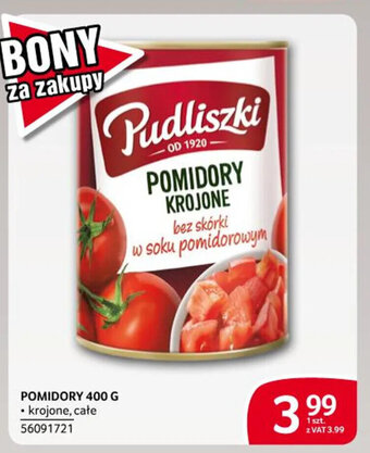 Selgros Pudliszki POMIDORY 400 G oferta