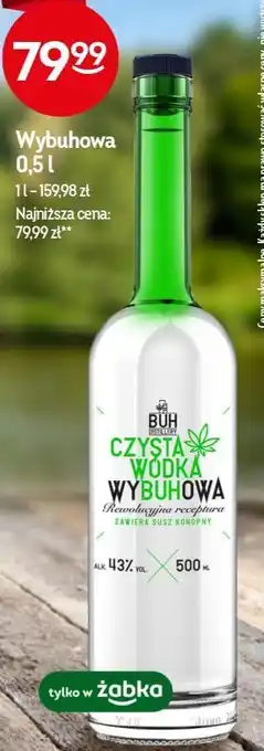 Żabka Wódka wybuhowa 0,5l oferta