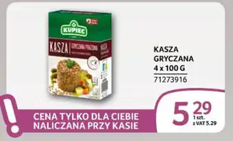 Selgros Kupiec KASZA GRYCZANA 4 x 100 G oferta