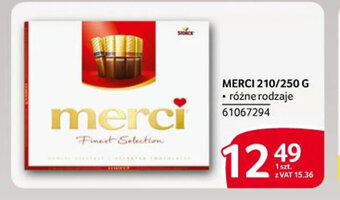 Selgros MERCI 210/250 G oferta