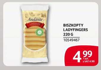 Selgros BISZKOPTY LADYFINGERS 220 G oferta