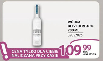 Selgros WÓDKA BELVEDERE 40% 700 ML oferta