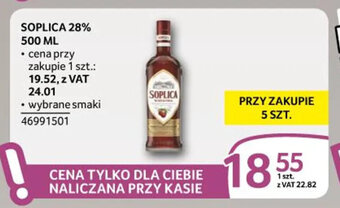 Selgros SOPLICA 28% 500 ML oferta