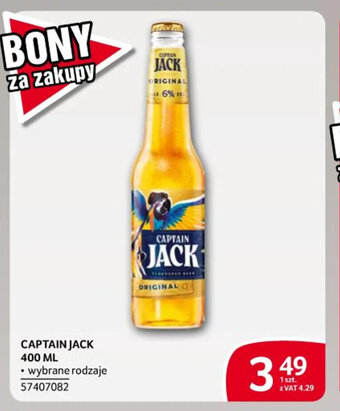 Selgros CAPTAIN JACK 400 ML oferta