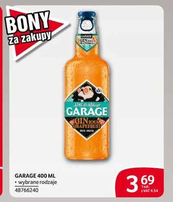 Selgros GARAGE 400 ML oferta