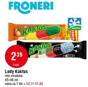 E.Leclerc Lody cytrynowo-truskawkowe nestle kaktus oferta