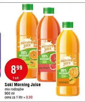 E.Leclerc Sok pomarańcza morning juice oferta