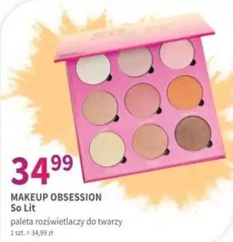 Drogerie Polskie MAKEUP OBSESSION So Lit paleta rozświetlaczy do twarzy oferta