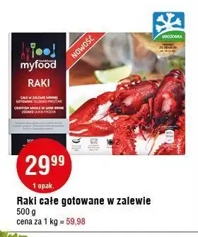 E.Leclerc Raki całe gotowane myfood oferta