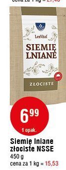 E.Leclerc Siemię lniane złociste oleofarm oferta