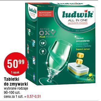 E.Leclerc Tabletki do zmywarek lemon ludwik all in one oferta