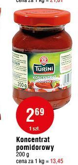 E.Leclerc Koncentrat pomidorowy 30 % wiodąca marka turini oferta
