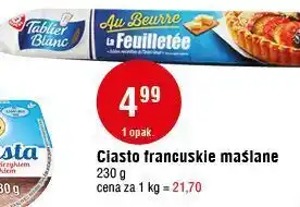 E.Leclerc Ciasto francuskie maślane wiodąca marka tablier blanc oferta