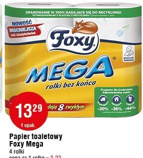 E.Leclerc Papier toaletowy foxy mega oferta
