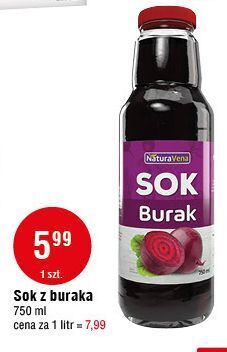 E.Leclerc Sok z buraka naturavena oferta