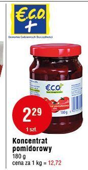 E.Leclerc Koncentrat pomidorowy 20 % eco+ oferta
