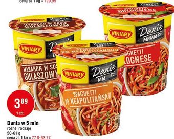 E.Leclerc Spaghetti bolognese winiary danie mniam oferta
