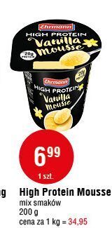 E.Leclerc Mus waniliowy ehrmann high protein oferta