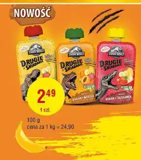 E.Leclerc Mus jabłko banan hortex drugie śniadanie oferta