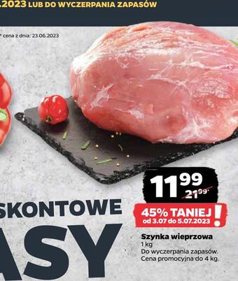 Netto Szynka wieprzowa oferta