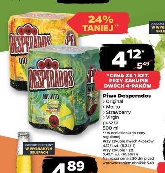 Netto Piwo desperados oferta
