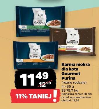 Netto Karma mokra dla kota gourmet purina oferta