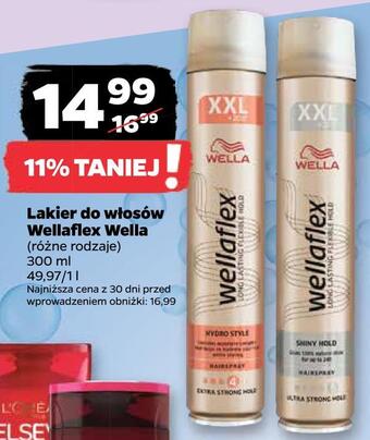 Netto Lakier do włosów wellaflex wella oferta