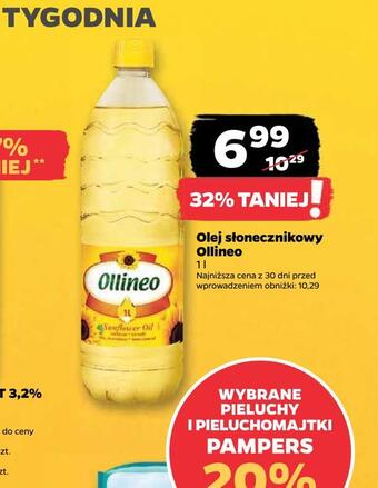 Netto Olej słonecznikowy ollineo oferta